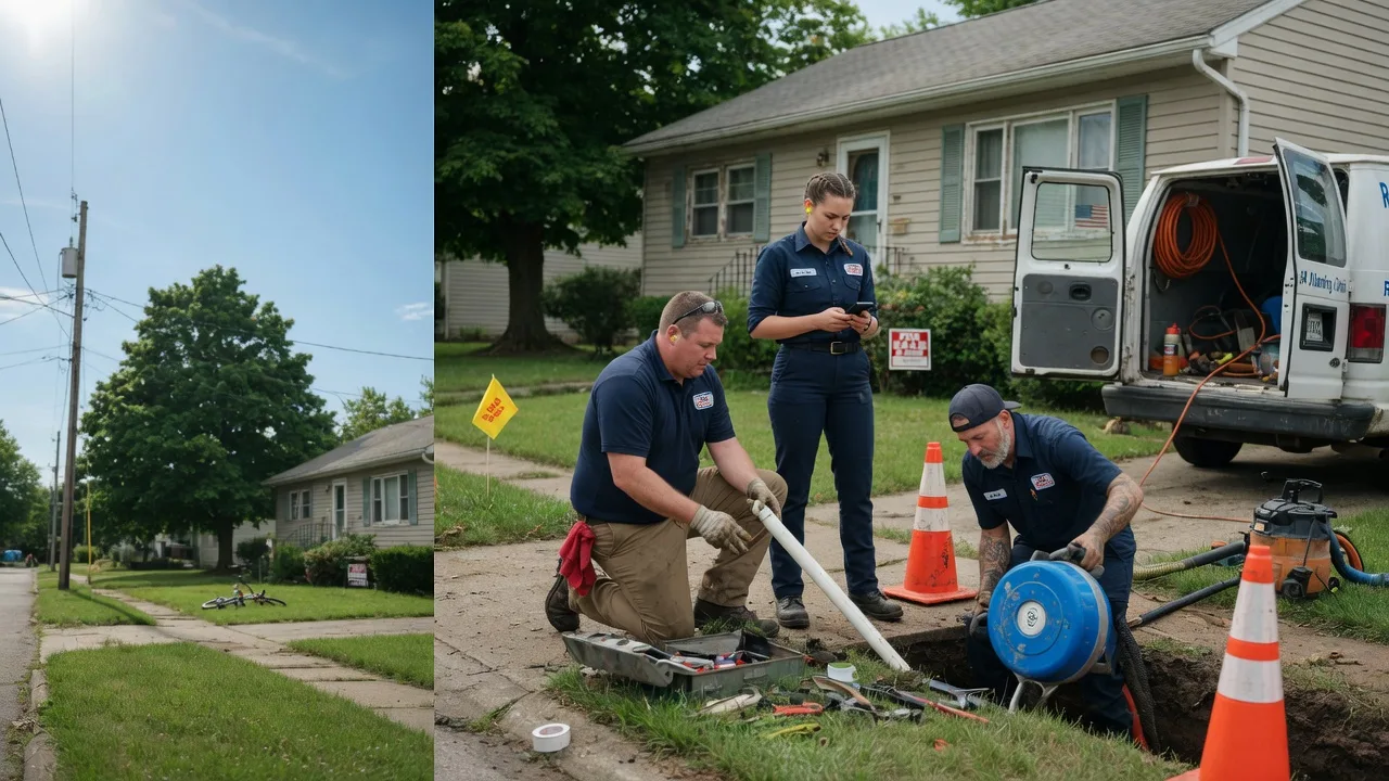 Sewer Line Repair in Gandeeville, WV near me